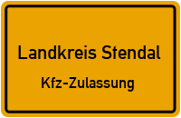 Zulassungstelle Landkreis Stendal